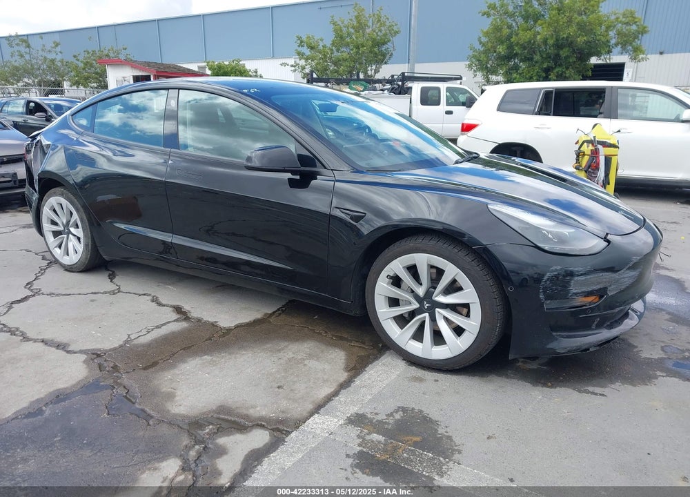 2022 TESLA MODEL 3 REAR-WHEEL DRIVE VIN: 5YJ3E1EA4NF302910