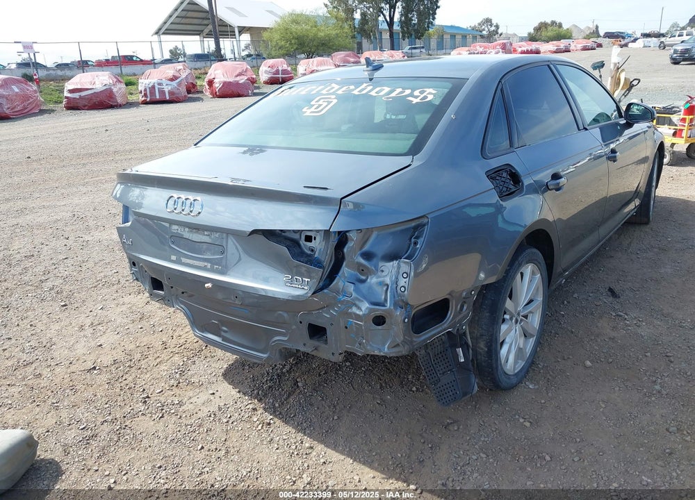 2018 AUDI A4 2.0T PREMIUM/2.0T TECH PREMIUM VIN: WAUDNAF47JN017558