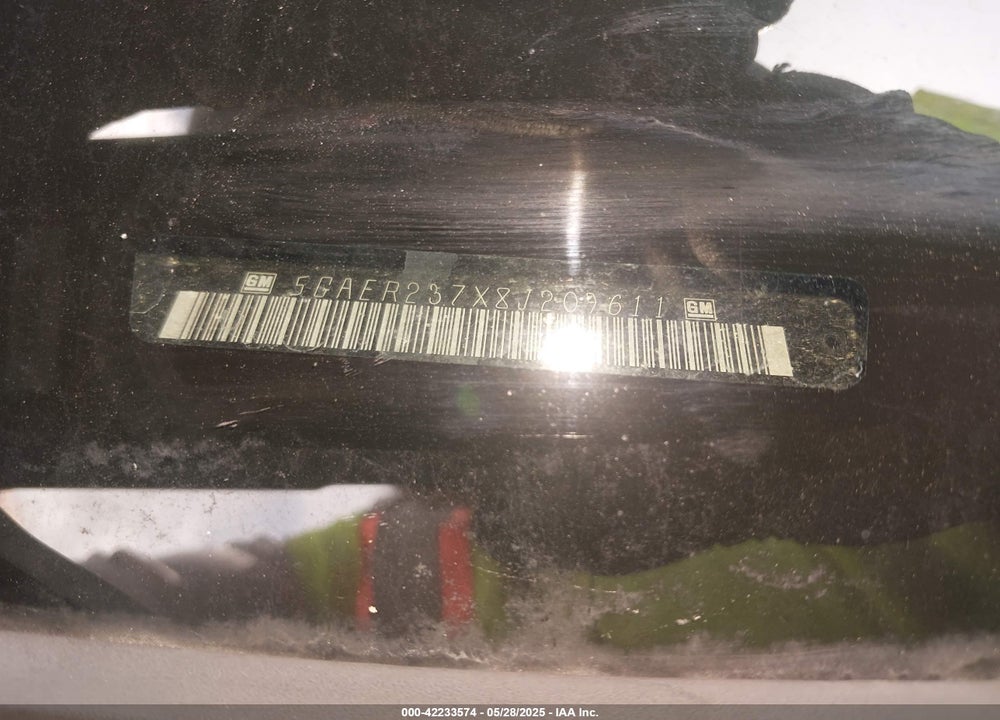 2008 BUICK ENCLAVE VIN: 5GAER237X8J209611