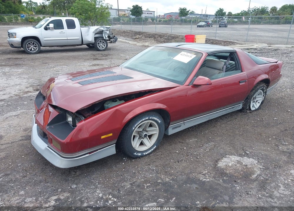 1987 CHEVROLET CAMARO VIN: 1G1FP21H4HN112510