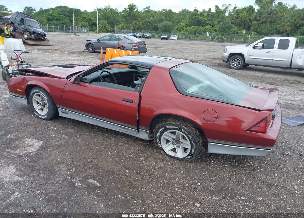 1987 CHEVROLET CAMARO VIN: 1G1FP21H4HN112510