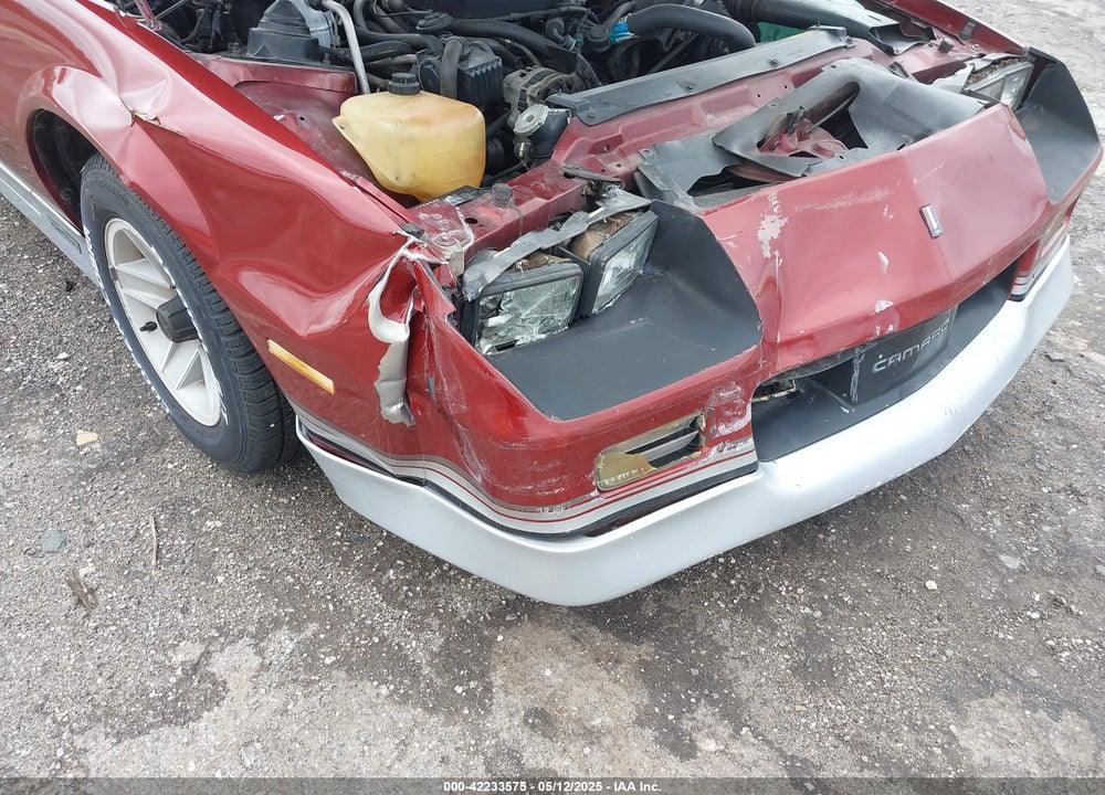 1987 CHEVROLET CAMARO VIN: 1G1FP21H4HN112510