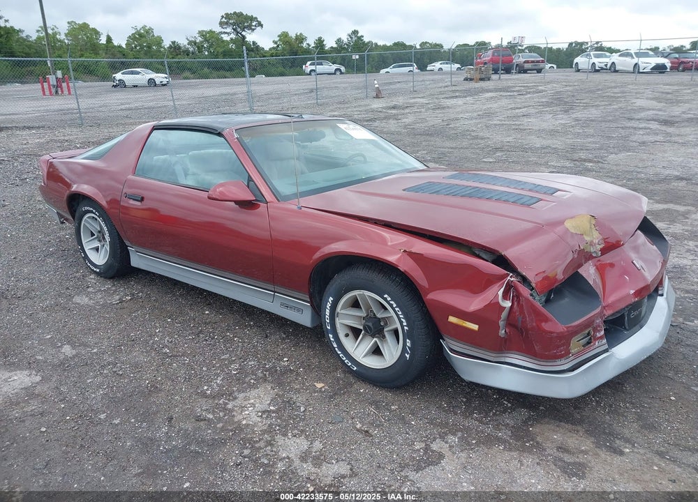 1987 CHEVROLET CAMARO VIN: 1G1FP21H4HN112510