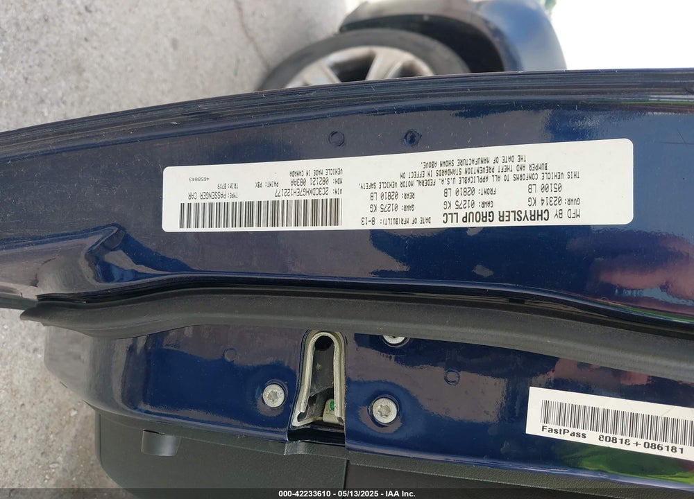 2014 DODGE CHARGER SXT VIN: 2C3CDXHG7EH122177