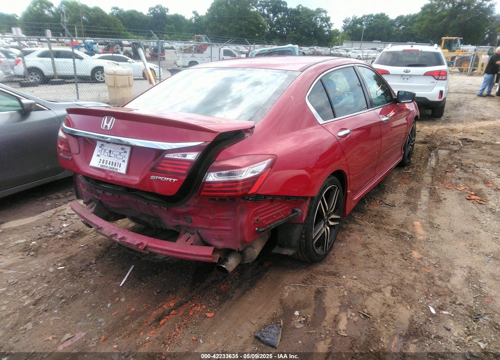 2016 HONDA ACCORD VIN: 1HGCR2F50GA127502