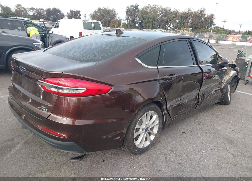 2019 FORD FUSION HYBRID VIN: 3FA6P0LU5KR175048