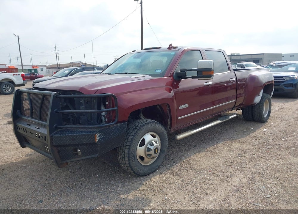 2016 CHEVROLET SILVERADO 3500HD HIGH COUNTRY VIN: 1GC4K1E89GF132889