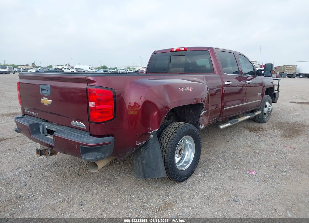 2016 CHEVROLET SILVERADO 3500HD HIGH COUNTRY VIN: 1GC4K1E89GF132889