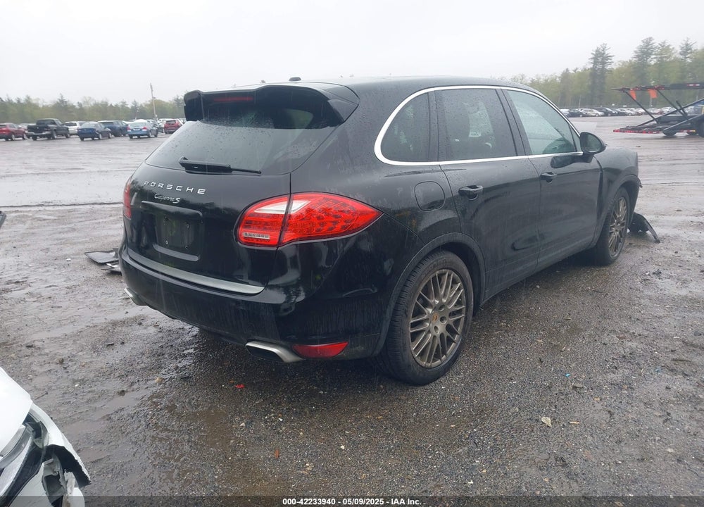 2014 PORSCHE CAYENNE S VIN: WP1AB2A25ELA59365