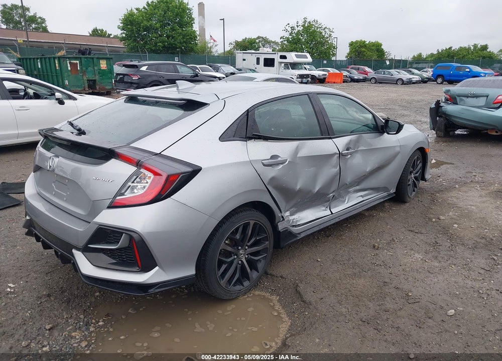 2020 HONDA CIVIC SPORT VIN: SHHFK7H43LU218622