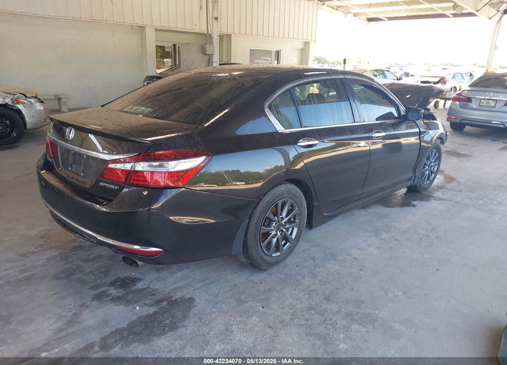 2017 HONDA ACCORD SPORT VIN: 1HGCR2F55HA070585