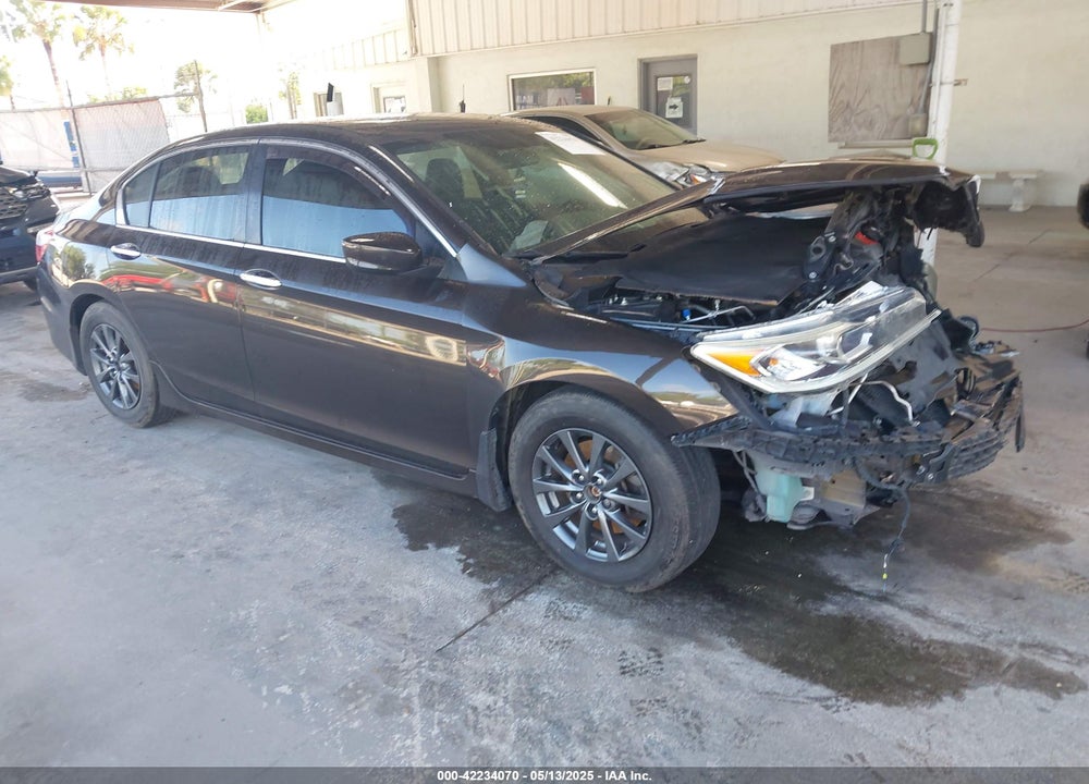 2017 HONDA ACCORD SPORT VIN: 1HGCR2F55HA070585