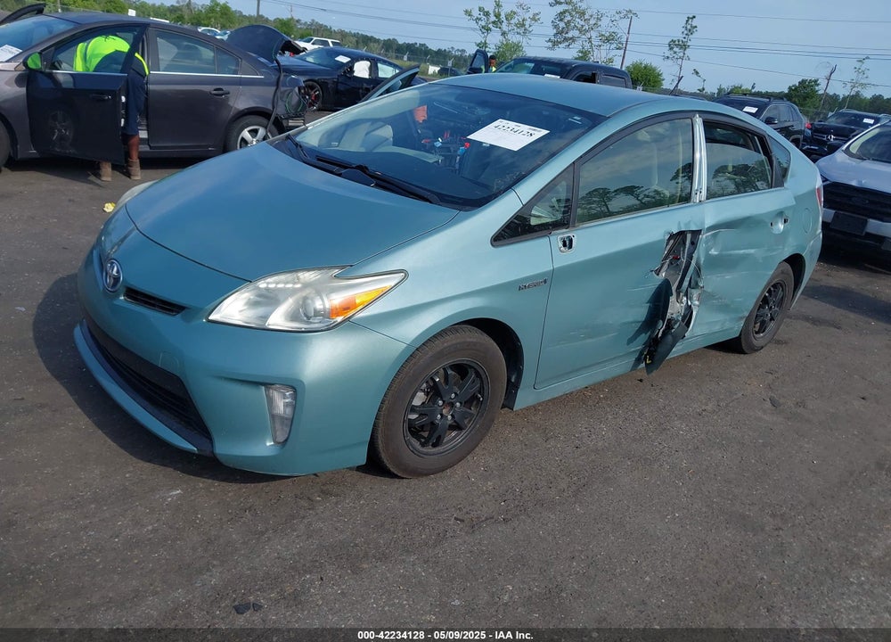 2014 TOYOTA PRIUS VIN: JTDKN3DUXE1852835