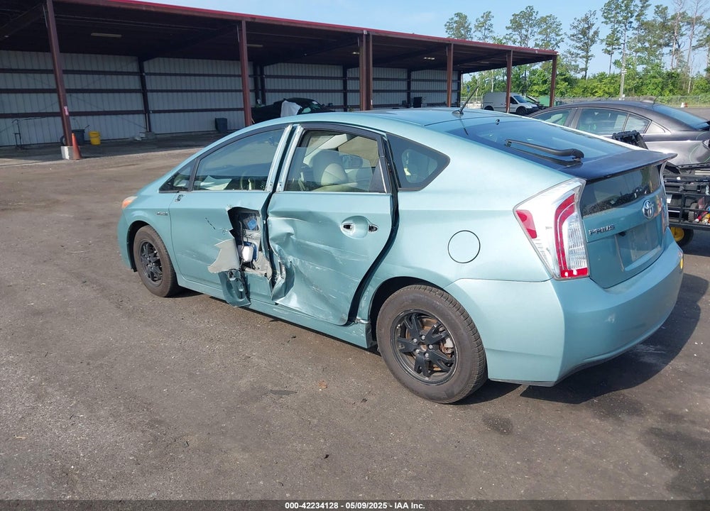 2014 TOYOTA PRIUS VIN: JTDKN3DUXE1852835