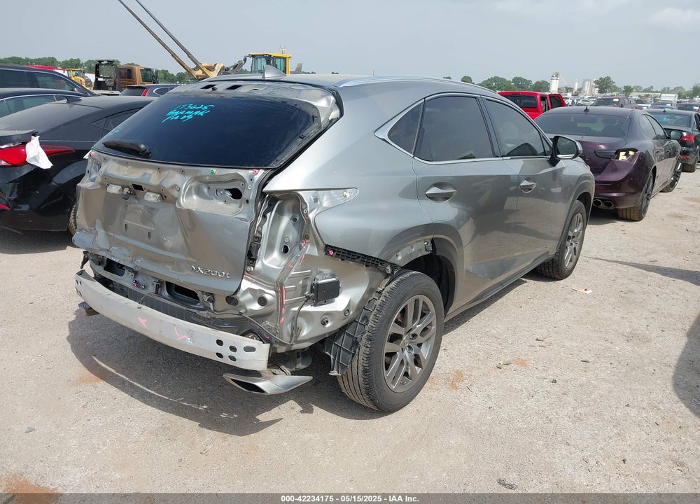 2015 LEXUS NX 200T VIN: JTJYARBZ9F2002355