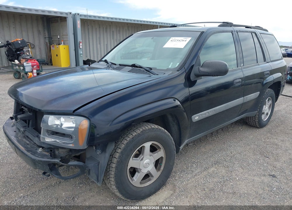 2004 CHEVROLET TRAILBLAZER LS VIN: 1GNDT13S842111229