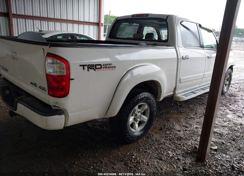 2005 TOYOTA TUNDRA LIMITED V8 VIN: 5TBDT48155S500035