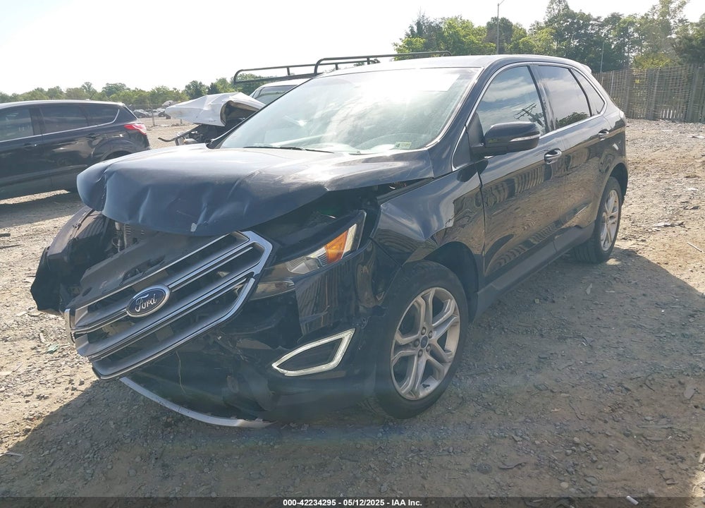 2017 FORD EDGE TITANIUM VIN: 2FMPK4K9XHBB89970