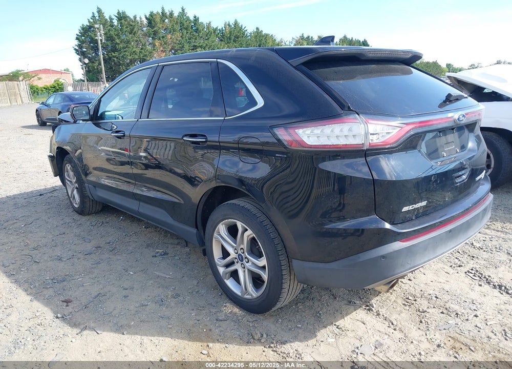2017 FORD EDGE TITANIUM VIN: 2FMPK4K9XHBB89970