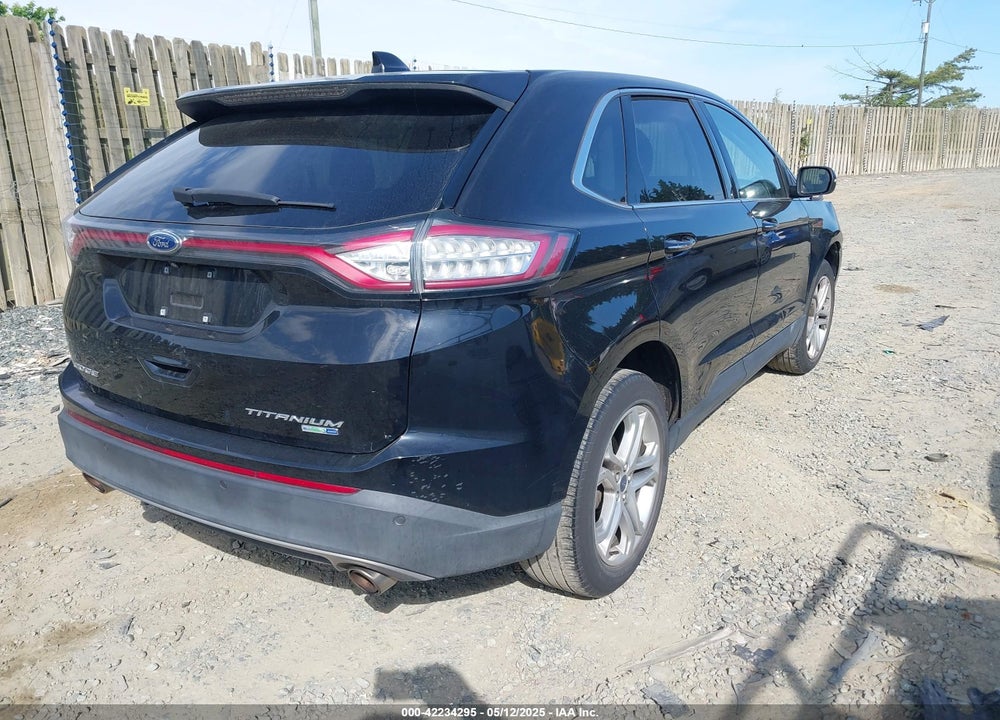 2017 FORD EDGE TITANIUM VIN: 2FMPK4K9XHBB89970