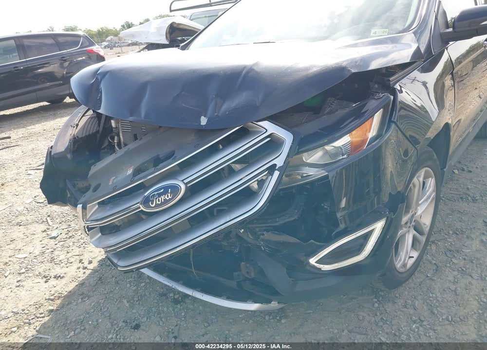 2017 FORD EDGE TITANIUM VIN: 2FMPK4K9XHBB89970
