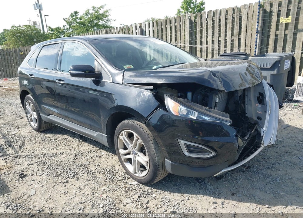 2017 FORD EDGE TITANIUM VIN: 2FMPK4K9XHBB89970