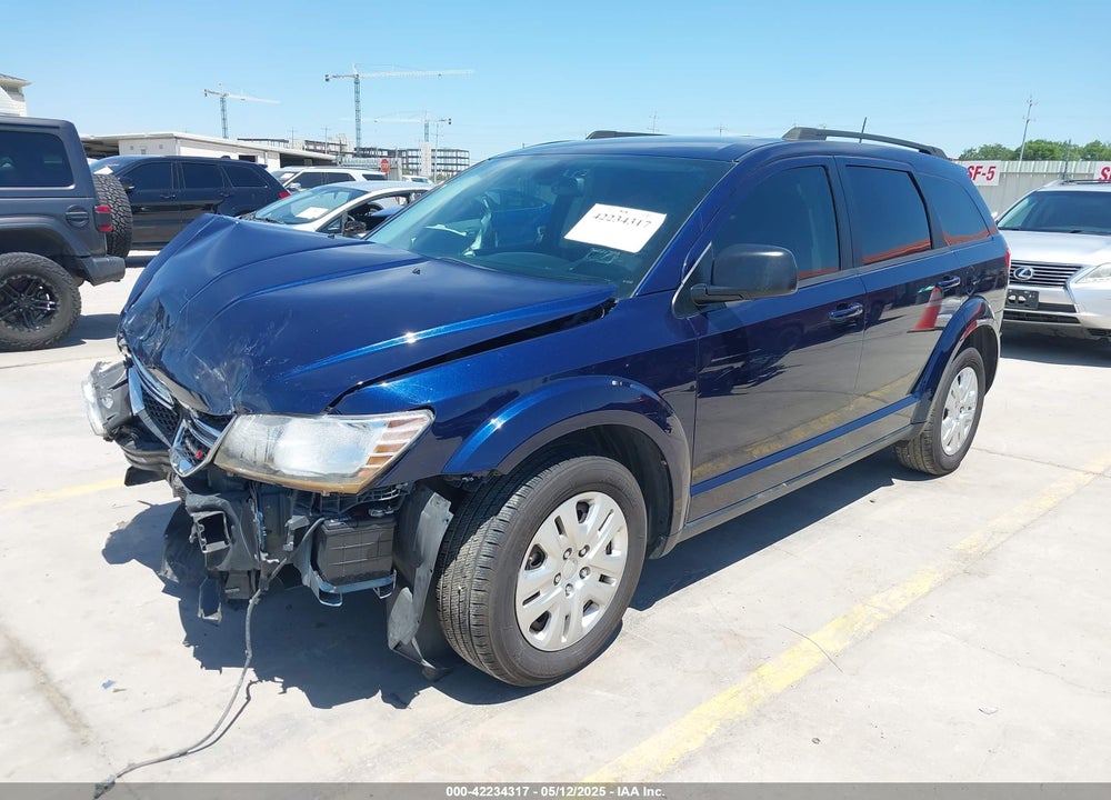 2018 DODGE JOURNEY SE VIN: 3C4PDCAB8JT529897