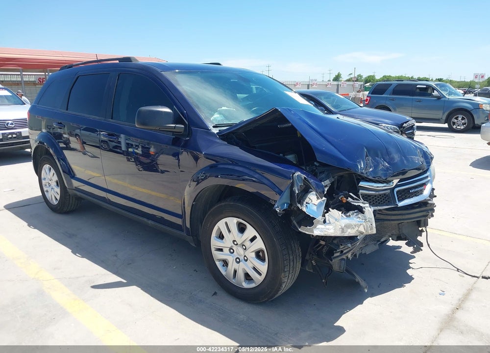 2018 DODGE JOURNEY SE VIN: 3C4PDCAB8JT529897