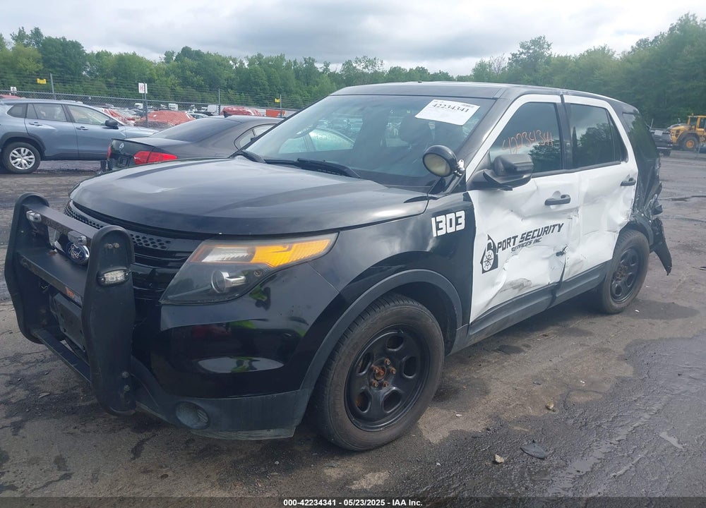 2013 FORD POLICE INTERCEPTOR VIN: 1FM5K8AR1DGC40288