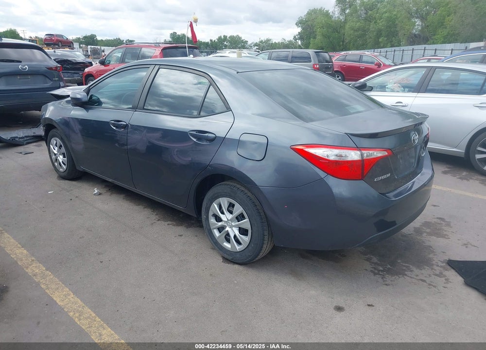 2015 TOYOTA COROLLA LE ECO VIN: 5YFBPRHE6FP331558
