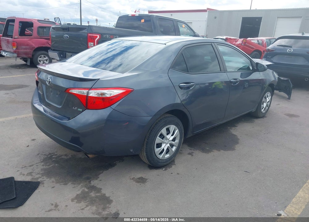 2015 TOYOTA COROLLA LE ECO VIN: 5YFBPRHE6FP331558