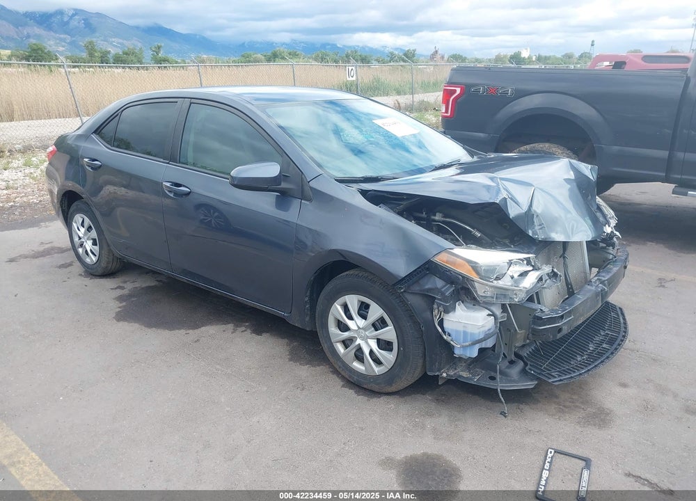 2015 TOYOTA COROLLA LE ECO VIN: 5YFBPRHE6FP331558