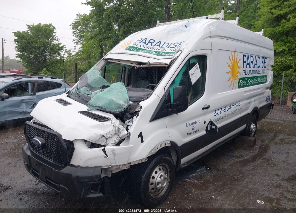 2022 FORD TRANSIT-250 CARGO VAN VIN: 1FTBR3UG7NKA40952