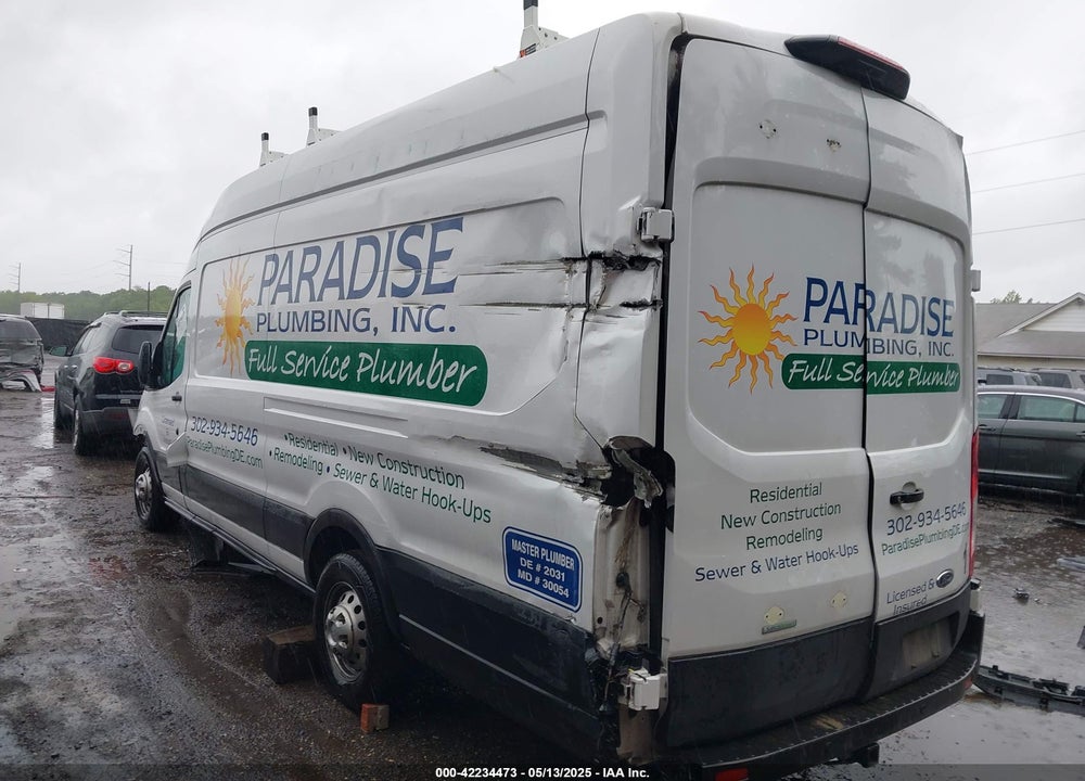 2022 FORD TRANSIT-250 CARGO VAN VIN: 1FTBR3UG7NKA40952