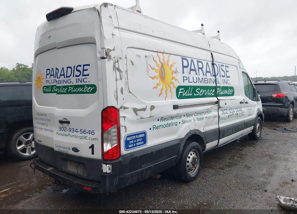 2022 FORD TRANSIT-250 CARGO VAN VIN: 1FTBR3UG7NKA40952