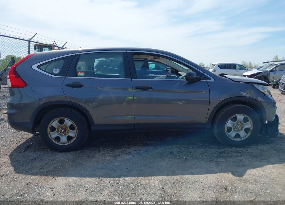 2015 HONDA CR-V LX VIN: 5J6RM4H38FL077945