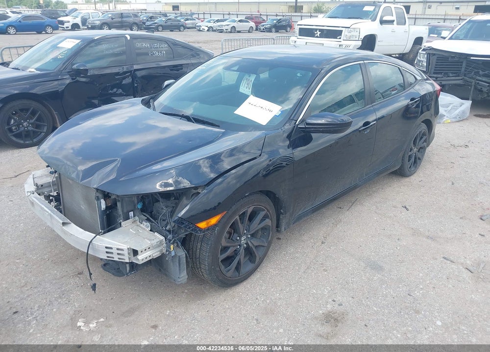 2019 HONDA CIVIC SPORT VIN: 19XFC2F82KE002708