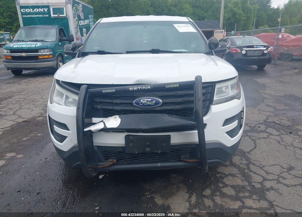 2016 FORD POLICE INTERCEPTOR VIN: 1FM5K8AR4GGC73421