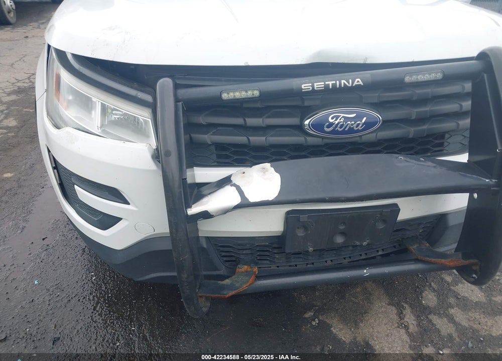 2016 FORD POLICE INTERCEPTOR VIN: 1FM5K8AR4GGC73421