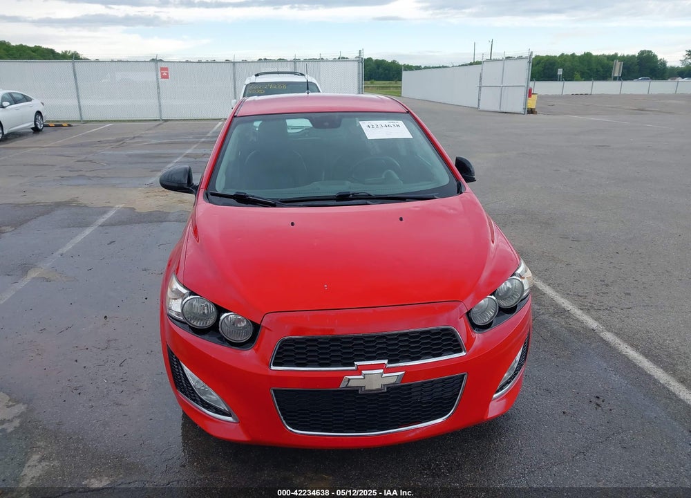 2013 CHEVROLET SONIC VIN: 1G1JH6SB5D4158355