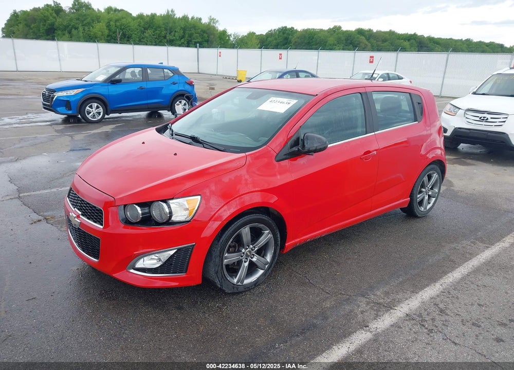 2013 CHEVROLET SONIC VIN: 1G1JH6SB5D4158355
