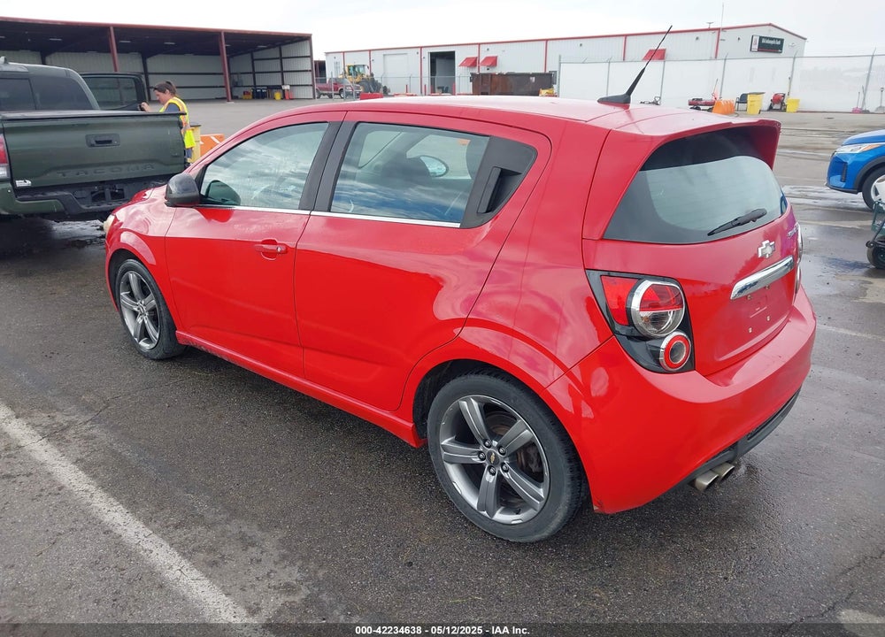 2013 CHEVROLET SONIC VIN: 1G1JH6SB5D4158355