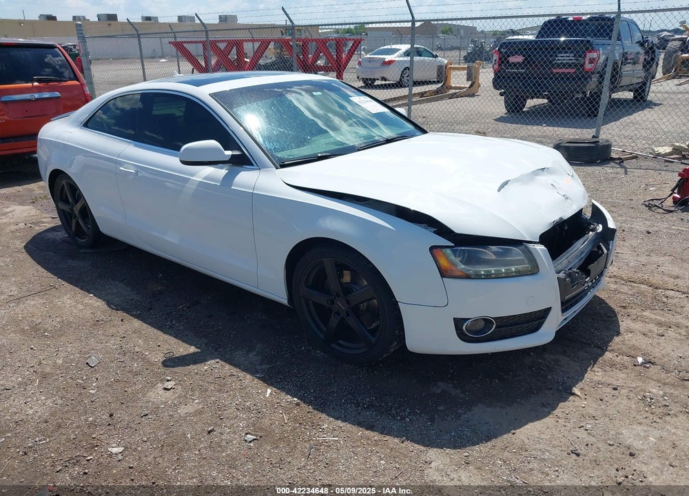2010 AUDI A5 2.0T PREMIUM VIN: WAUVFAFR3AA008120