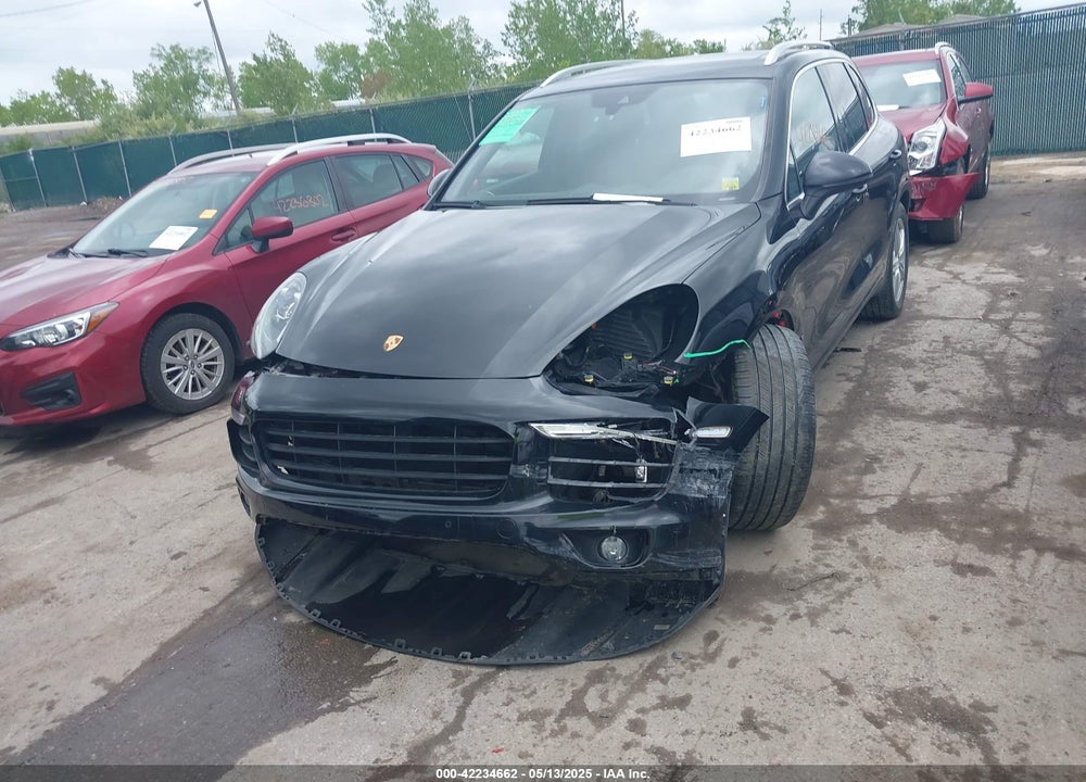 2016 PORSCHE CAYENNE VIN: WP1AB2A23GLA95509