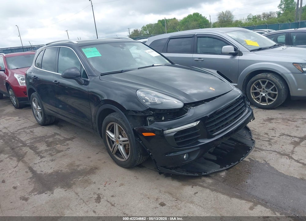 2016 PORSCHE CAYENNE VIN: WP1AB2A23GLA95509
