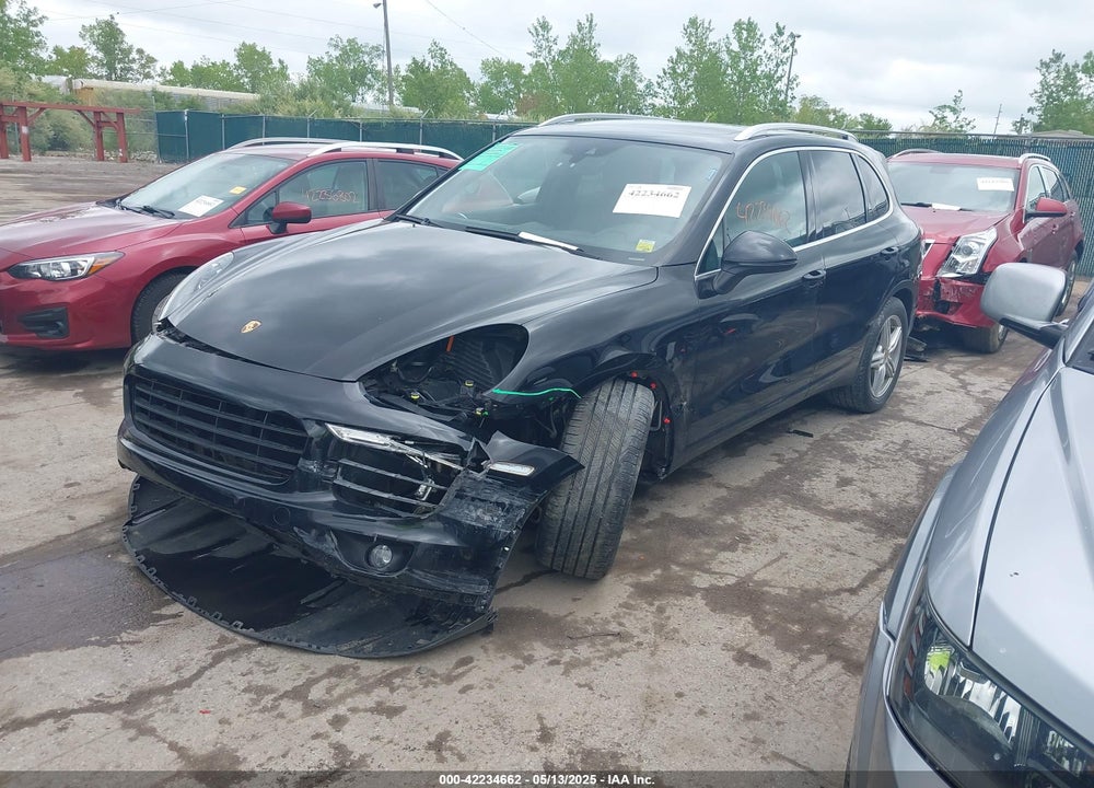 2016 PORSCHE CAYENNE VIN: WP1AB2A23GLA95509