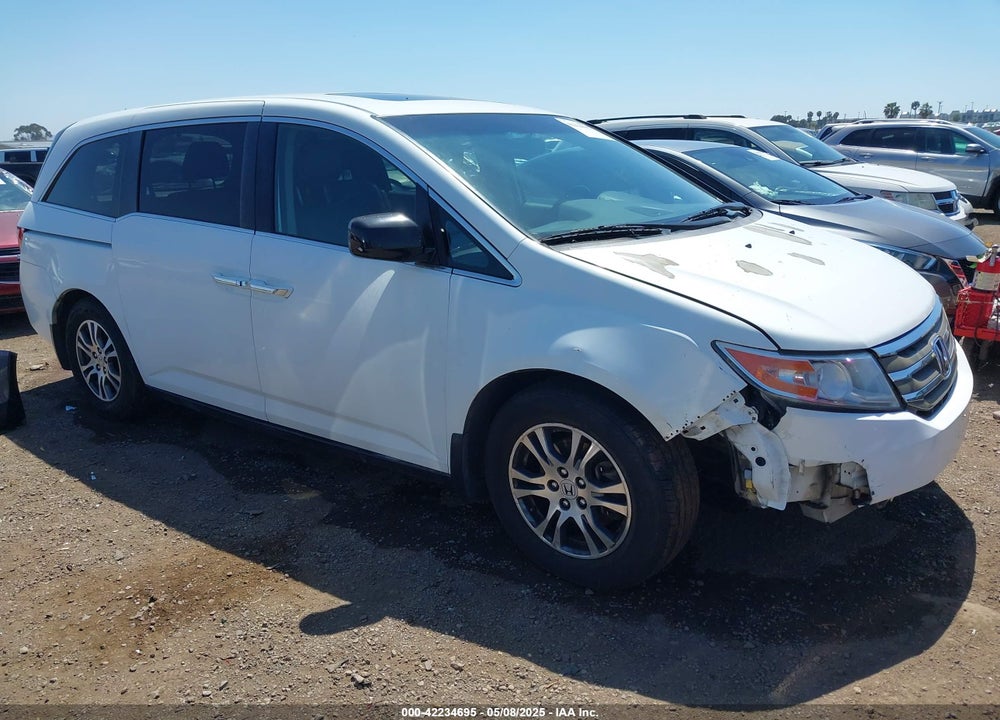 2013 HONDA ODYSSEY EX-L VIN: 5FNRL5H66DB071599