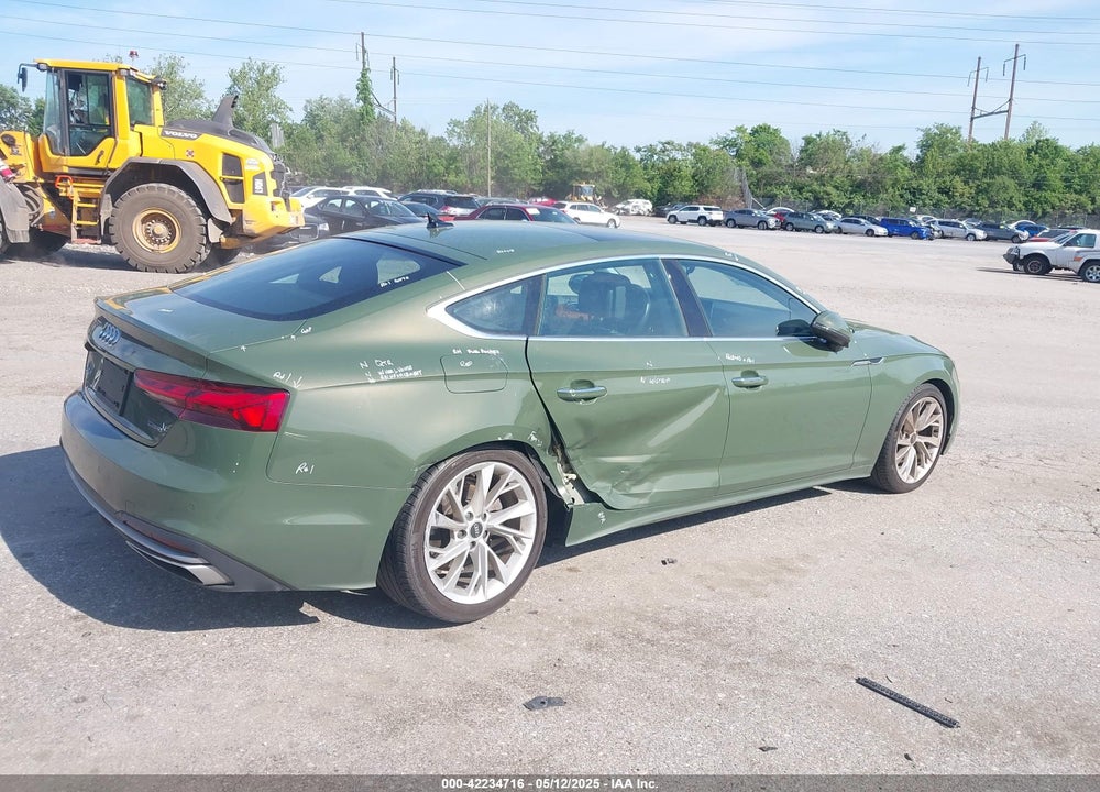 2022 AUDI A5 SPORTBACK VIN: WAUCBCF50NA032585