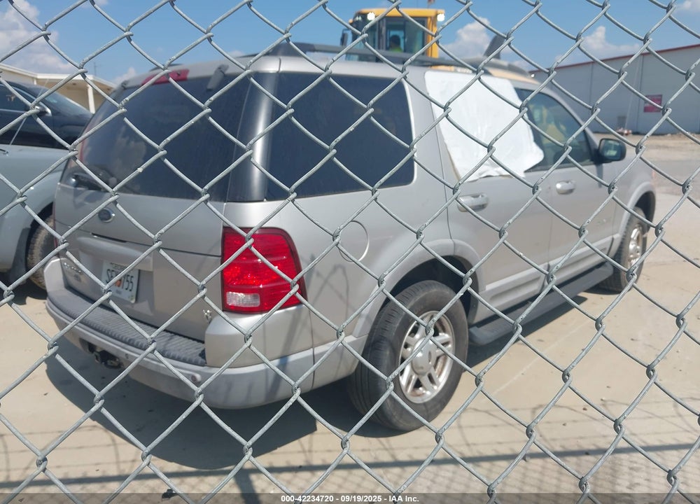 2002 FORD EXPLORER VIN: 1FMZU63W72UC73880