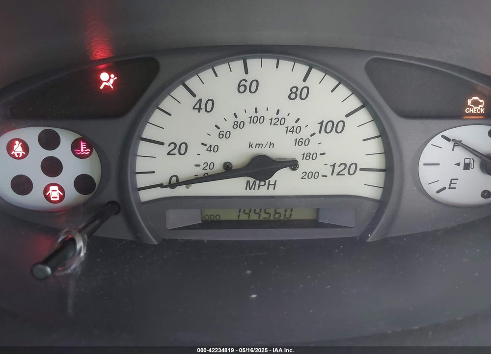 2000 TOYOTA ECHO VIN: JTDBT123XY5020929